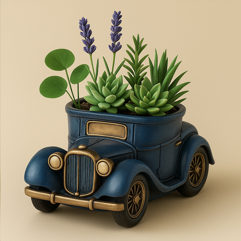 3D Vintage Bus Car Succulent P - огляд і ціна Potsticker Mold