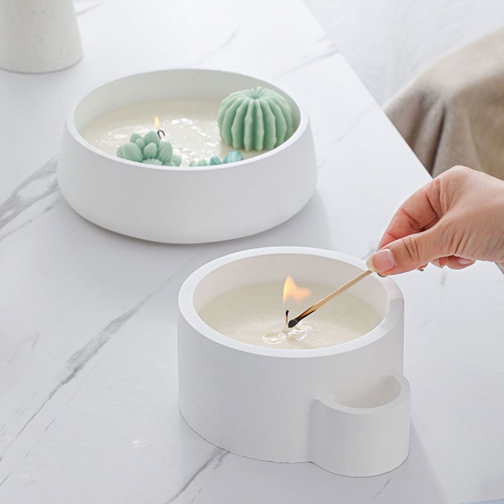 hemispherical Cement Candle Bo - огляд і ціна Potsticker Mold