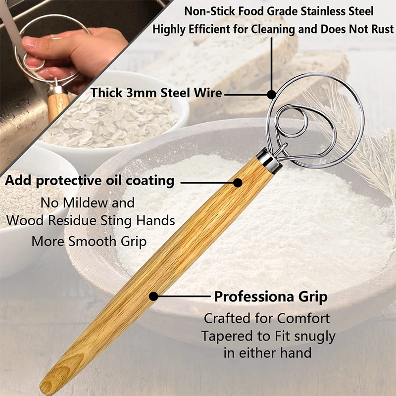 Danish Egg Beater Baking Acces - огляд і ціна Danish Pancake Pan