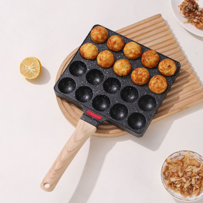 20-Hole Takoyaki Pan, Non-Stic - огляд і ціна Takoyaki Grill Plate
