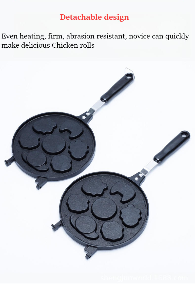 Cartoon Shape Non-stick Baking - огляд і ціна Egg Waffle Pan